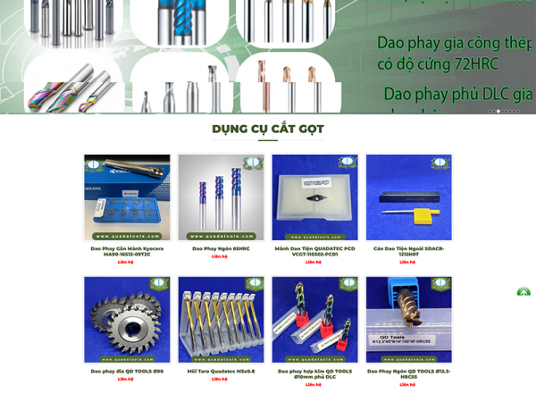 LAYOUT DỤNG CỤ CẮT GỌT