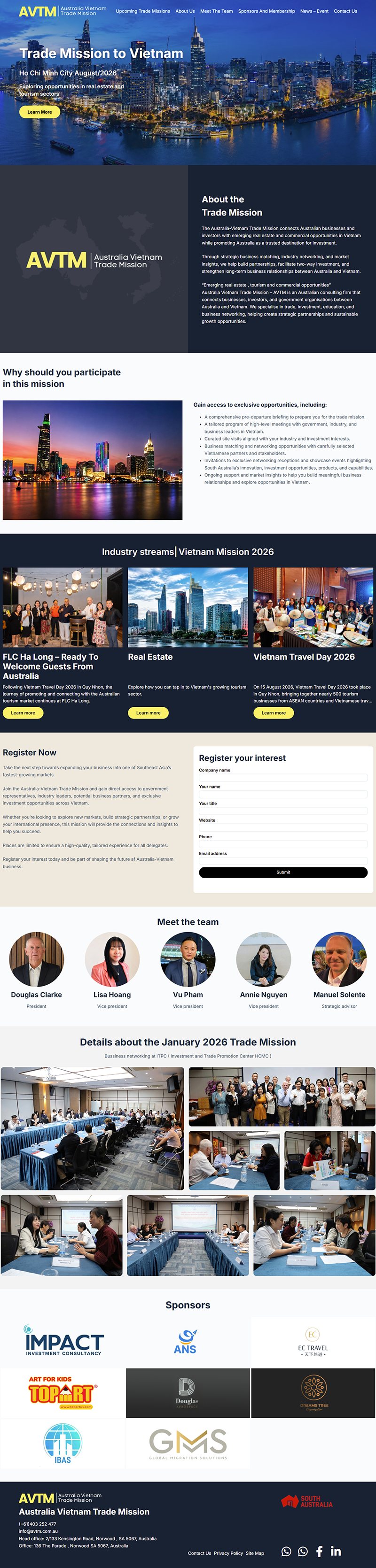 LAYOUT TRADE MISSION