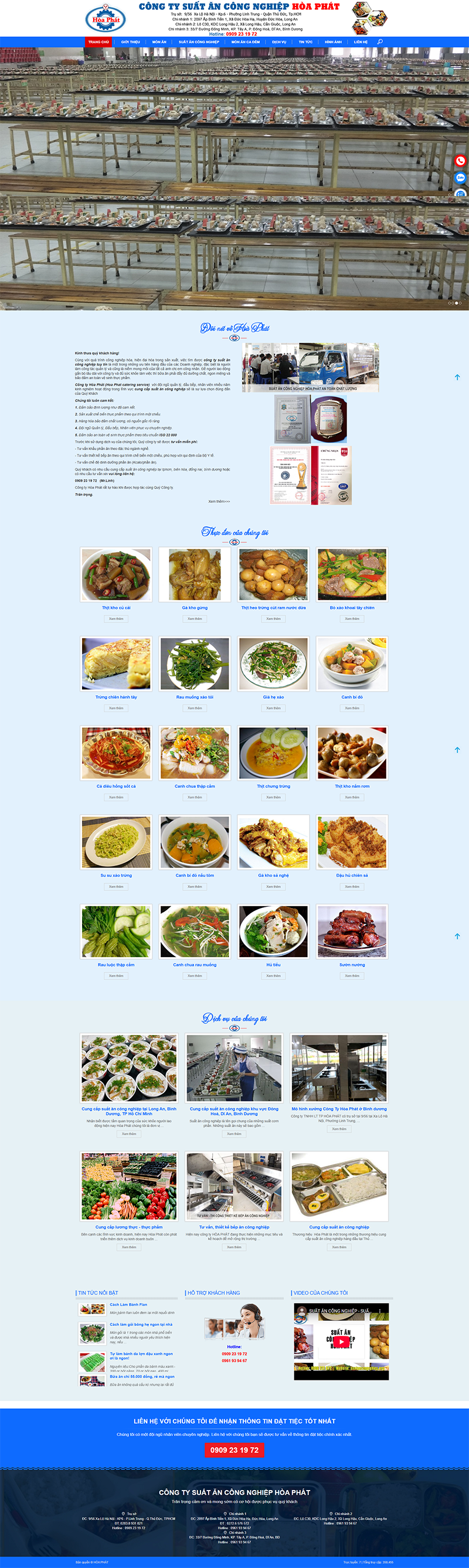 LAYOUT SUẤT ĂN CÔNG NGHIỆP