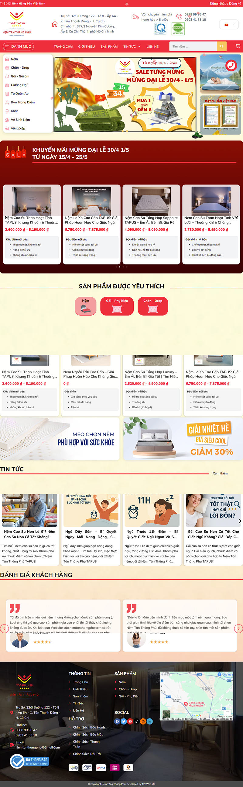 LAYOUT NỆM CAO SU NON