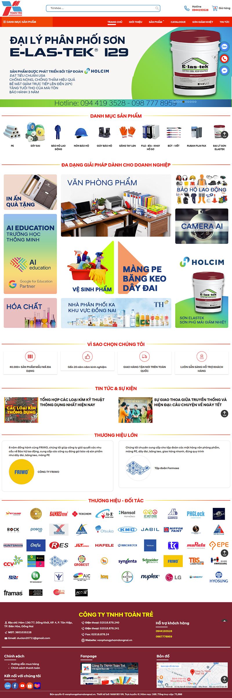 LAYOUT VĂN PHÒNG PHẨM